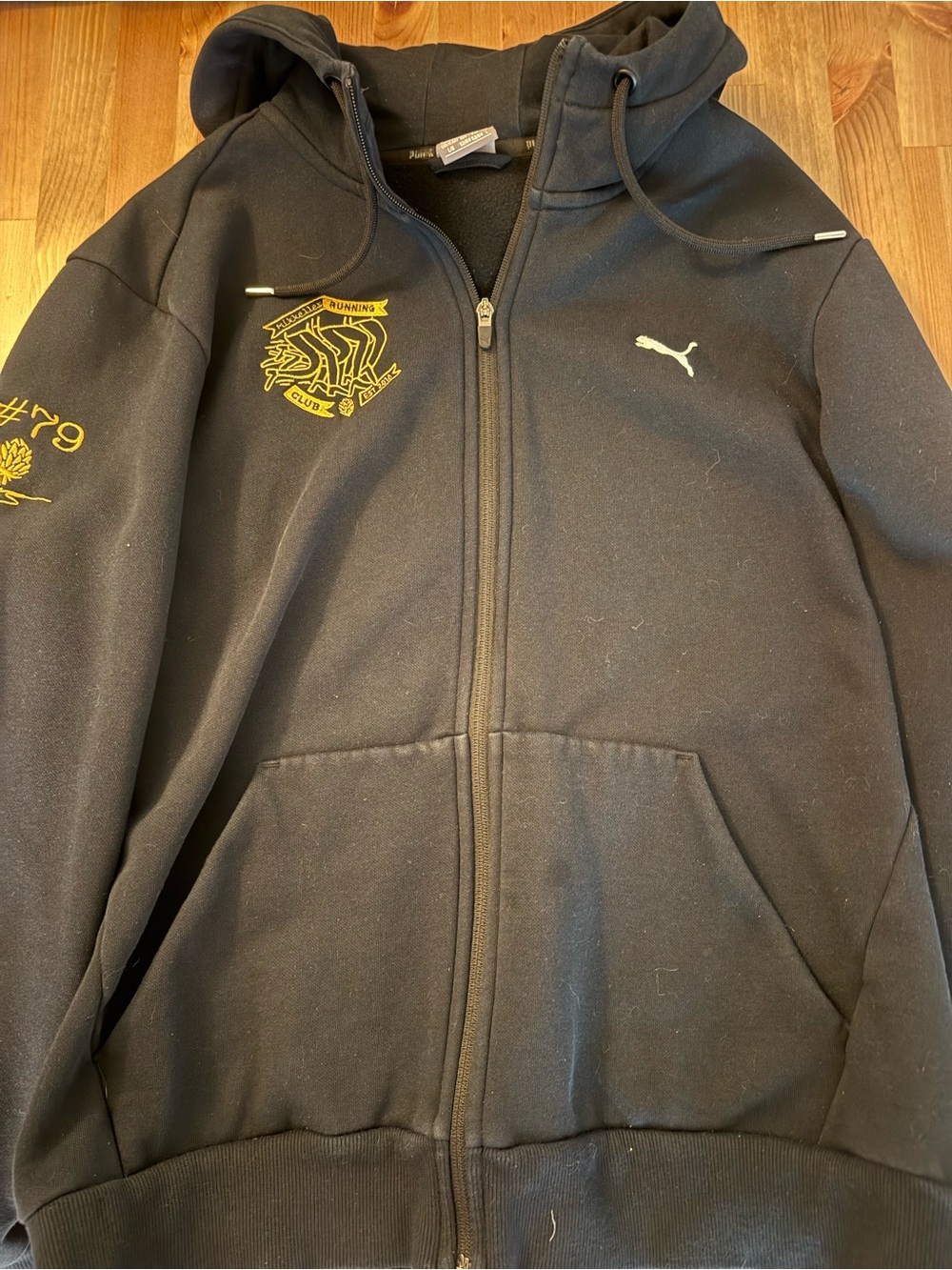 Limited Edition Rare PUMA x Mikkeller Running Club Full Zip Hoodie Sweatshirt
